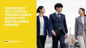 How long does it take to register a trademark license in Indonesia