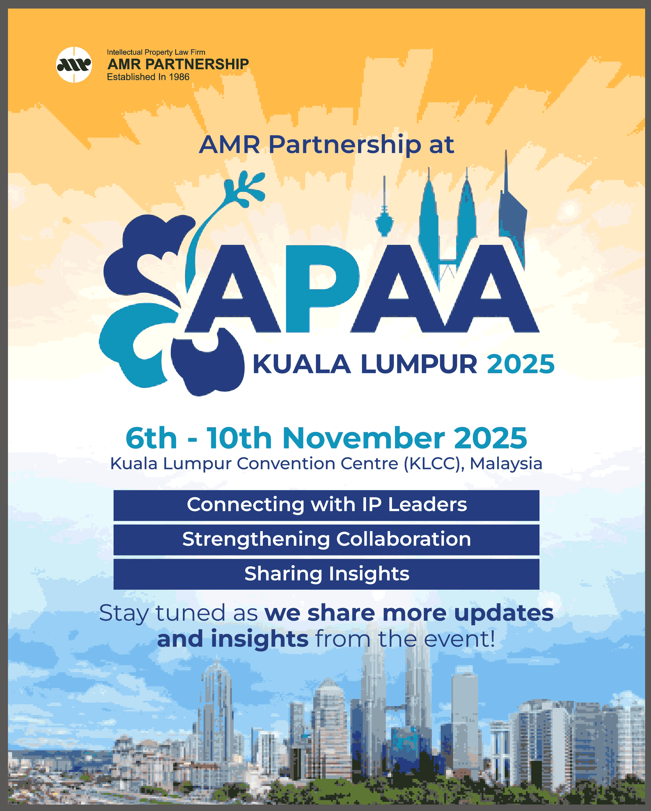AMR Partnership at APAA 2025 Kuala Lumpur