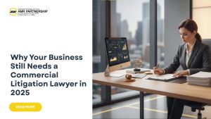 The Best Commercial litigation lawyer from AMR Partnership