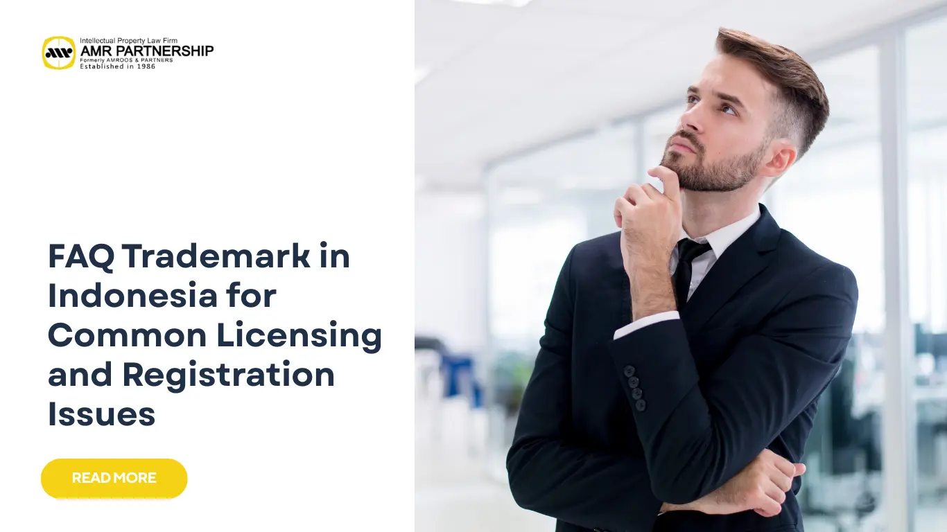 FAQ trademark in indonesia from AMR PArtnership
