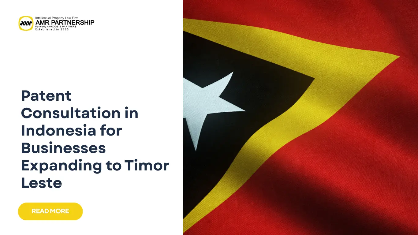 The Best Patent Consultation in Indonesia from AMR Partnership