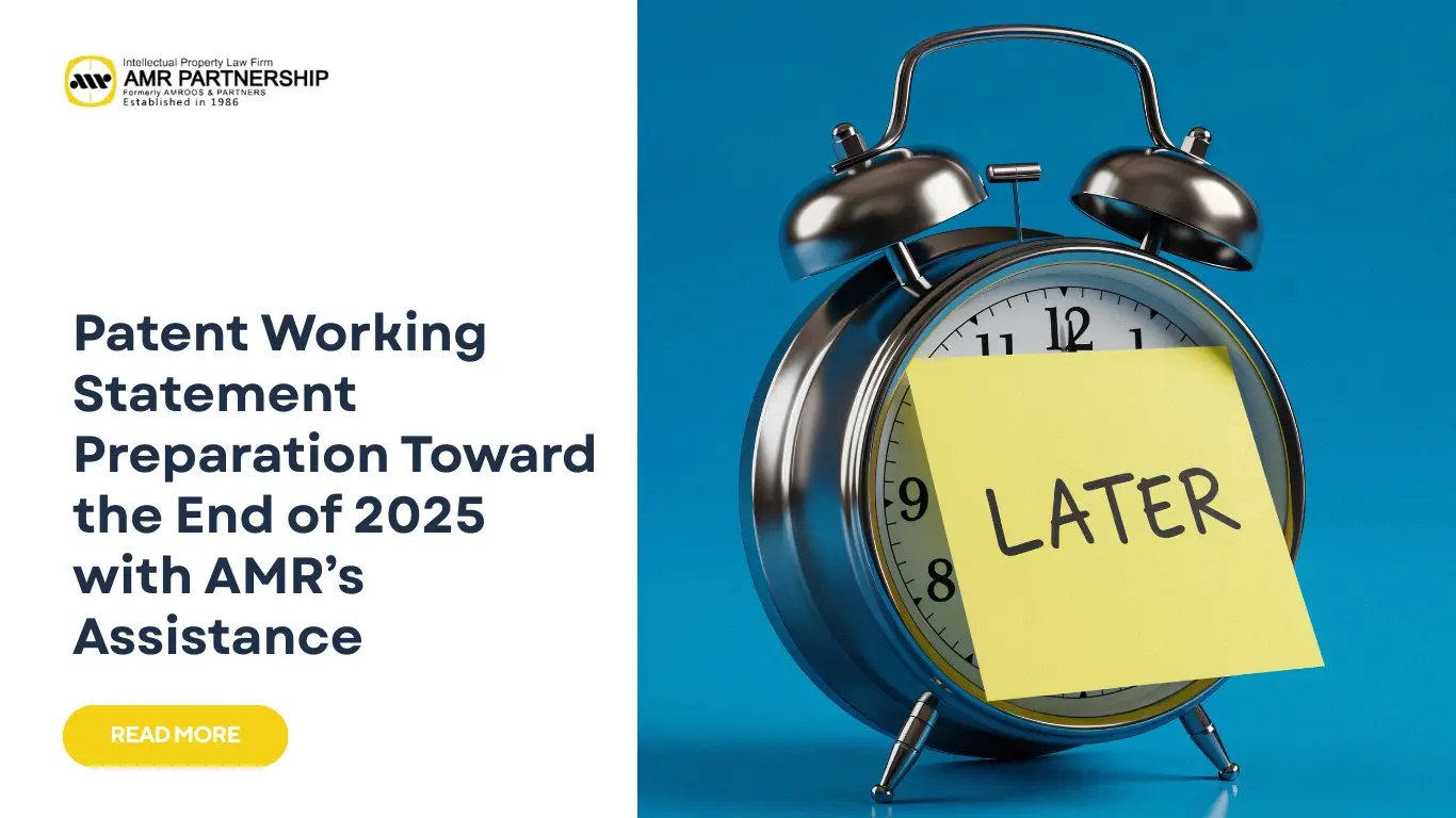 Patent Working Statement with AMR's Assistance