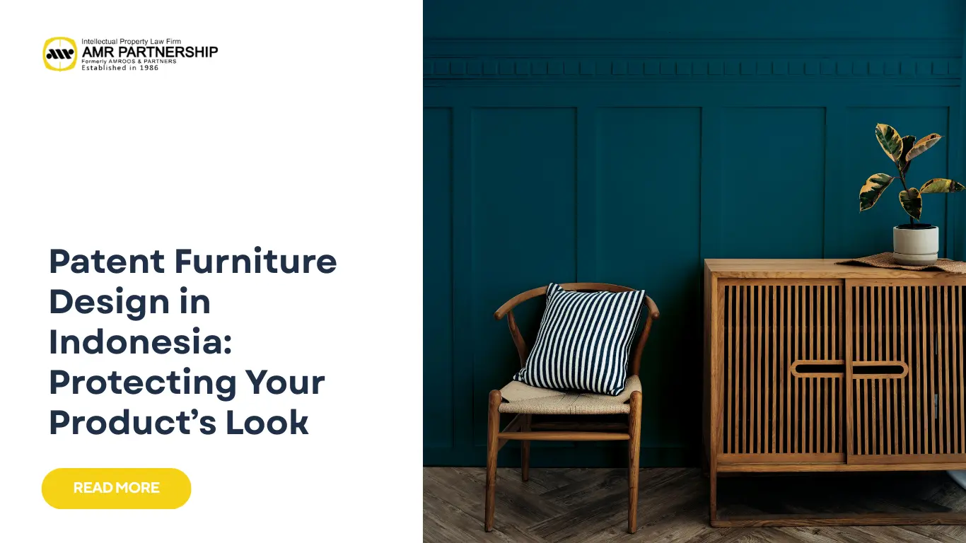 patent furniture design in Indonesia