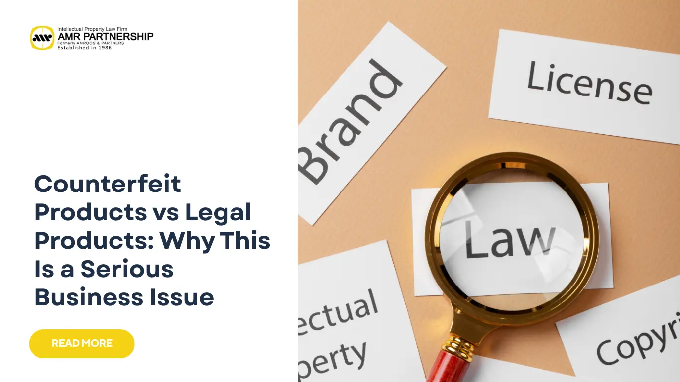 AMR helps counterfeit products legal product in Indonesia