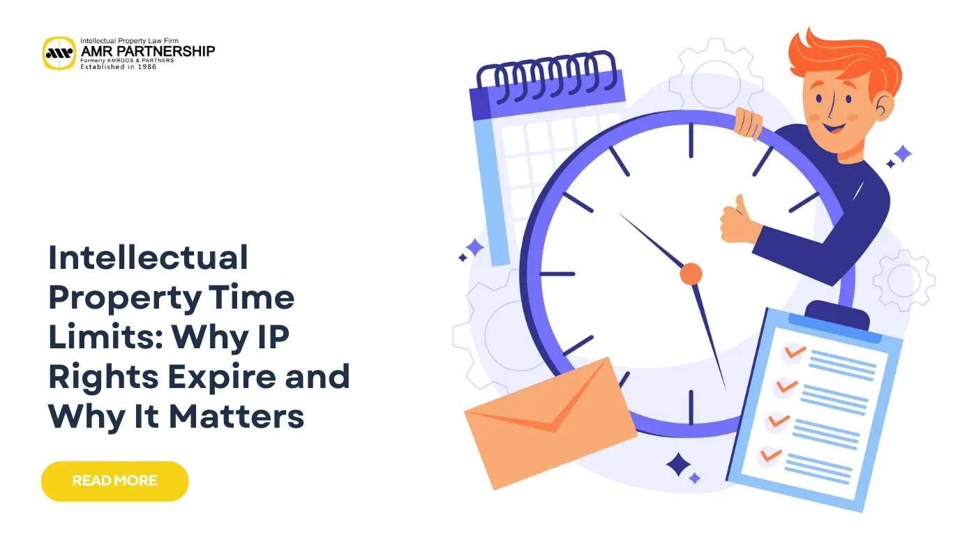 Intellectual property has a time limit. Don't let your rights expire. Use AMR's services to manage it