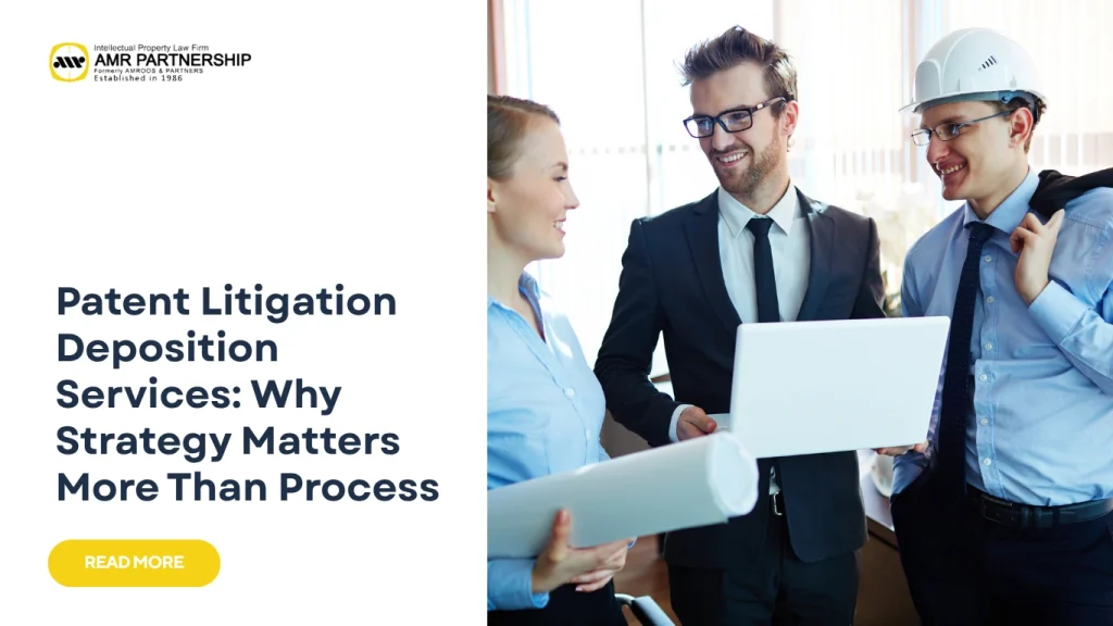 patent litigation deposition services