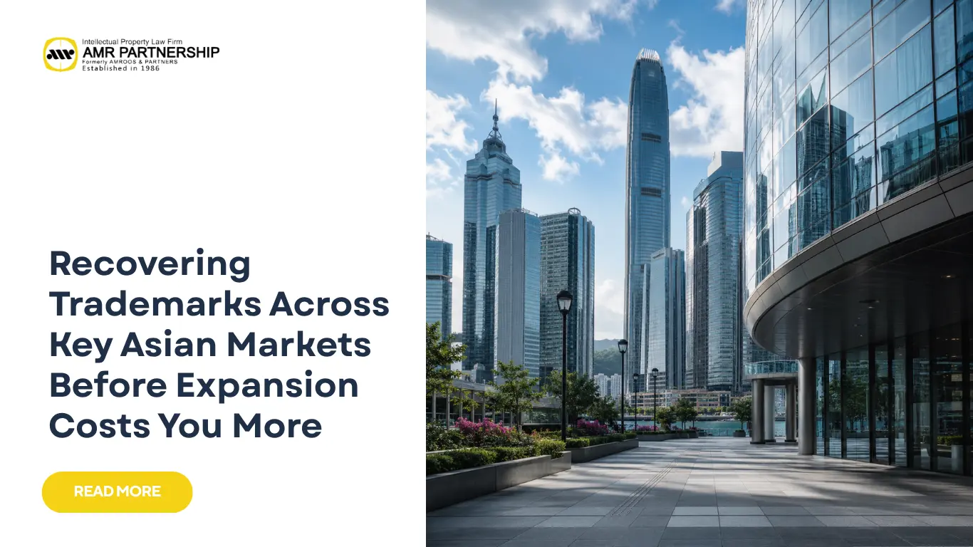 Recovering trademarks across key Asian markets
