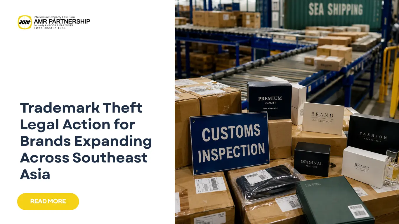 trademark theft legal action