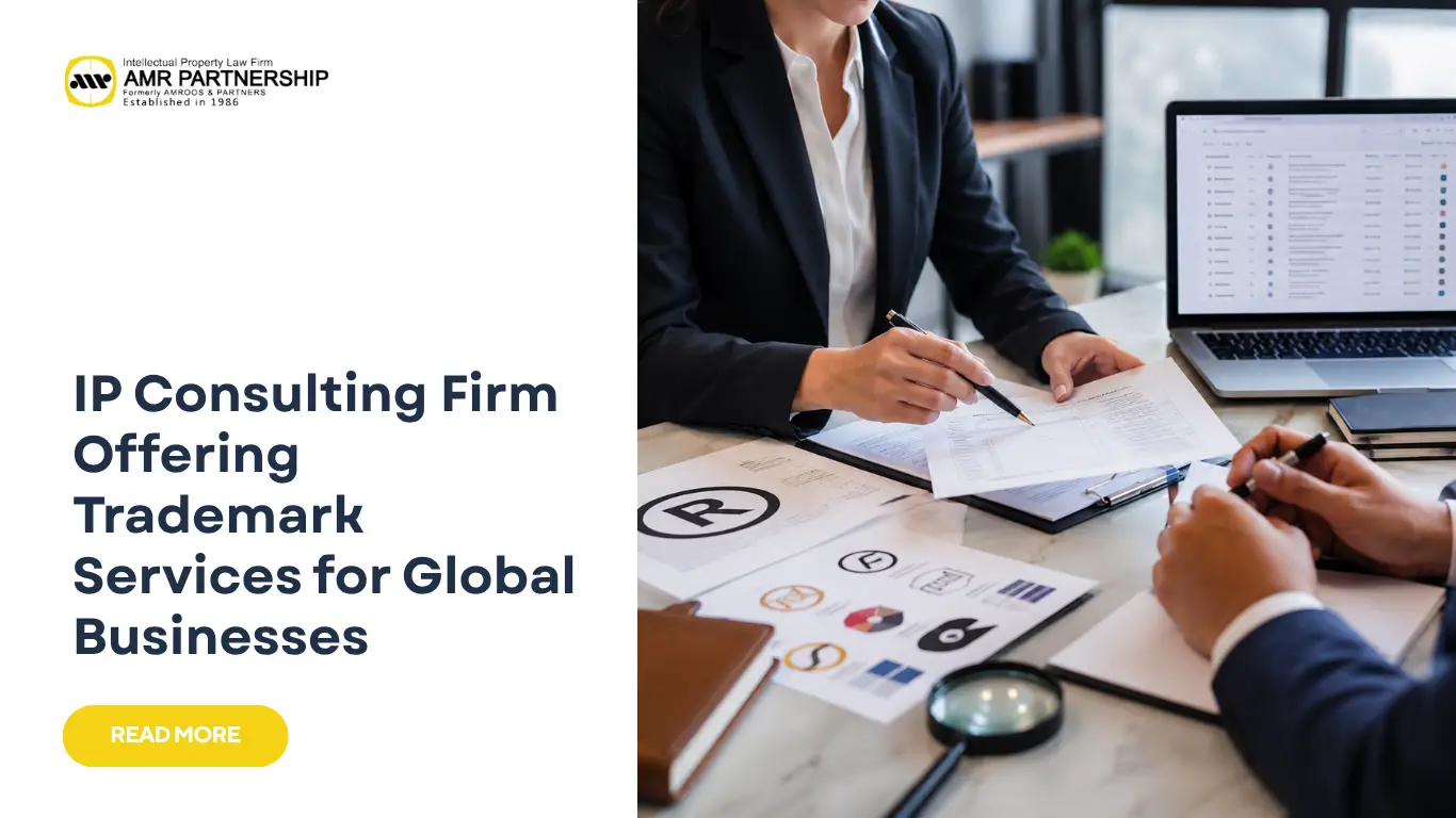 IP consulting firm offering trademark
